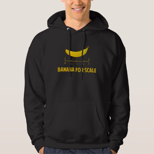 Banaan voor schaal hoodie (Voorkant)