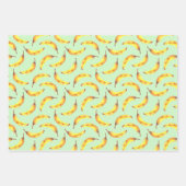 banaan-Waterverf Inpakpapier Vel (Voorkant 2)