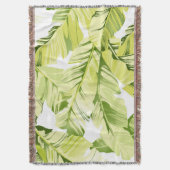 Banaanbladeren 4 deken (Voorkant Verticaal)