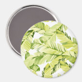 Banaanbladeren 4 magneet (Voorkant / Achterkant)