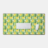 Banaanbladeren en fruitpatroon | Monogram Bureaumat (Keyboard & Muis)
