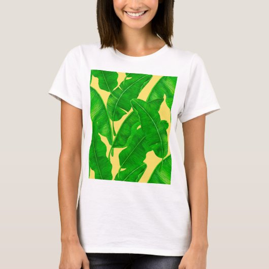 Banaanbladeren T-shirt (Voorkant)