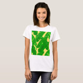 Banaanbladeren T-shirt (Voorkant volledig)