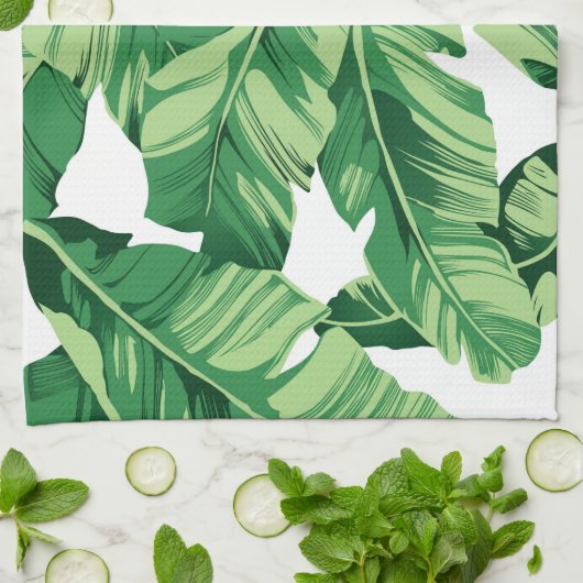 Banaanbladeren Theedoek (Gevouwen)