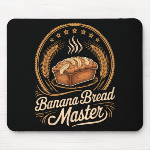 Banaanbrood Meester Bakker Chef Humor Herfst Bakke Muismat