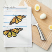 banaanbroodhanddoek 4 theedoek (Quarter Fold)