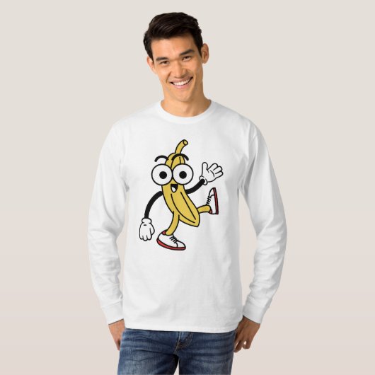 BanaanCartoon T-shirt (Voorkant volledig)