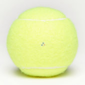 Banaangeel, donkerblauw groen, decoratief tennisballen (Voorkant)