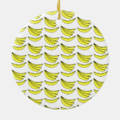Banaanpatroon. Keramisch Ornament (Achterkant)