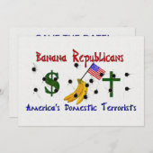 Banaanrepublikeinen Kaart (Voorkant / Achterkant)