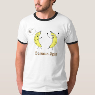 Banaansplitsing T-shirt