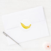 Banaanstekers Ronde Sticker (Envelop)