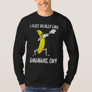 Banana Art voor mannen - vrouwen - roestvrij fruit T-shirt