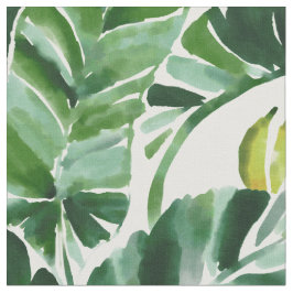 BANANA BELIEFT Tropisch Banana Leaf Pattern Stof