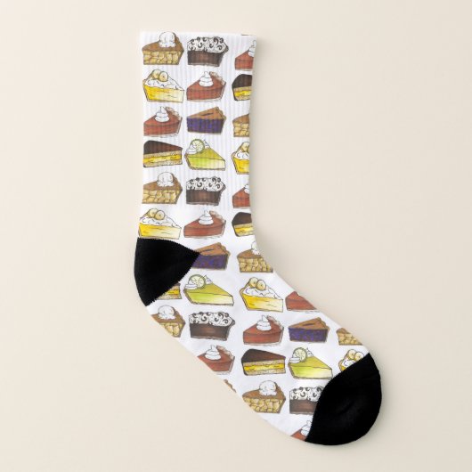 Banana Blueberry Key Limoen Pumpkin Boston Cream P Sokken (Links binnenkant)