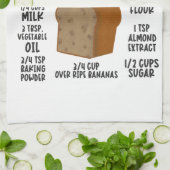 Banana Brood Recipe Theedoek (Gevouwen)