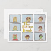 Banana Bunch Briefkaart (Voorkant / Achterkant)