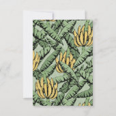 Banana Bunch Nouvelle Adresse Moving Faire-part Ca (Dos)