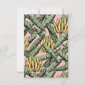 Banana Bunch Nouvelle Adresse Moving Faire-part Ca (Dos)