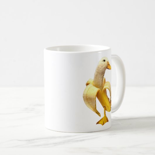 Banana Canard mème Mug double face (Devant droit)