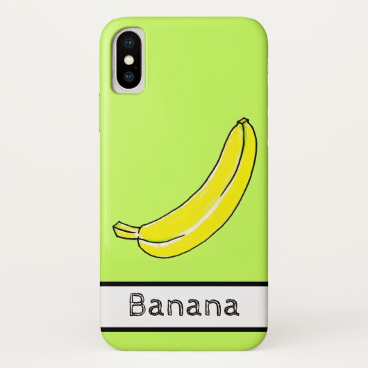 Banana Case-Mate iPhone Case (Achterkant)