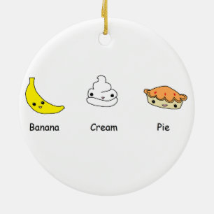 Banana Cream Pie Friends Keramisch Ornament