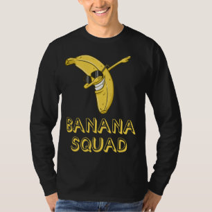 Banana Dabbing Sunbril Smilling Face Fruit Lover T-shirt