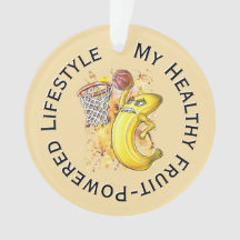 Banana Energy Slam Dunk Fruitarian Circular Text🍌