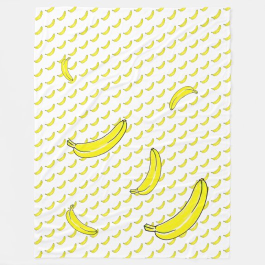 Banana Fleece Deken (Voorkant)