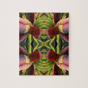 Banana Flower Pattern Legpuzzel