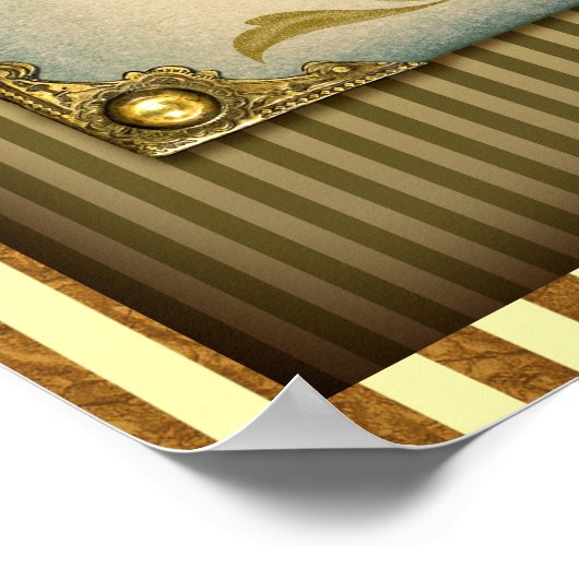 Banana Foster New Orleans Sign Poster (Hoek)