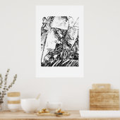 Banana Fronds Poster (Keuken)