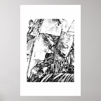 Banana Fronds Poster