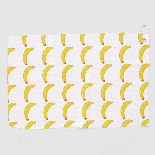 Banana Golf Towel Golfhanddoek (Horizontaal)
