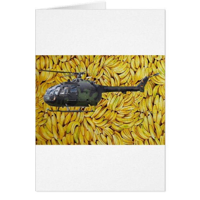 BANANA HELICOPTER (Voorkant)