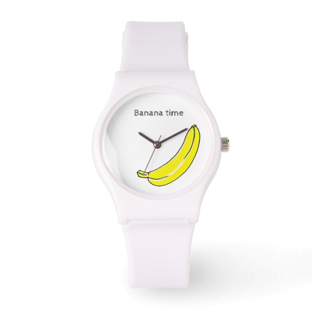 Banana Horloge (Voorkant)