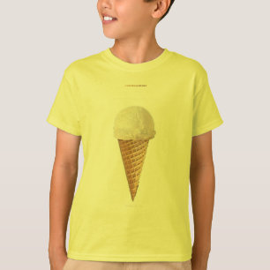 BANANA ICE CREAM CONE T-SHIRT