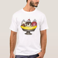 Banana Ice Cream Sundae Split Foodie Junk Food