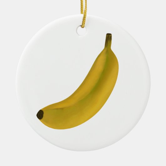 Banana Keramisch Ornament (Voorkant)