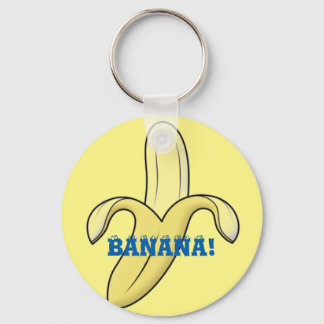 Banana Keyring. Sleutelhanger