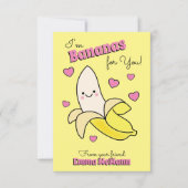 Banana Kids Classroom Valentine Cartes (Devant)
