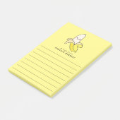 Banana Kind Cute Kawaii Post-it® Notes (Schuin)