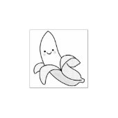 Banana Kind Cute Kawaii Rubberstempel (Afrduk)