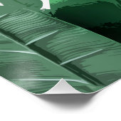 Banana Leaf Art Print Perfect Poster (Hoek)