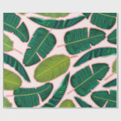 Banana Leaf Blush Cadeaupapier (Vlak)
