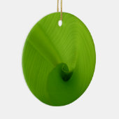 Banana Leaf Keramisch Ornament (Rechts)