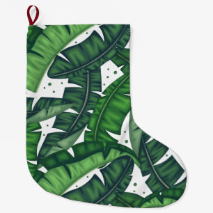 banana leaf lelijke kerstmis - opslag grote kerstsok