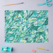 BANANA LEAF OERWOUD Green Tropical Tissuepapier (Craft)