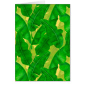 Banana leaves watercolor pattern (Devant)