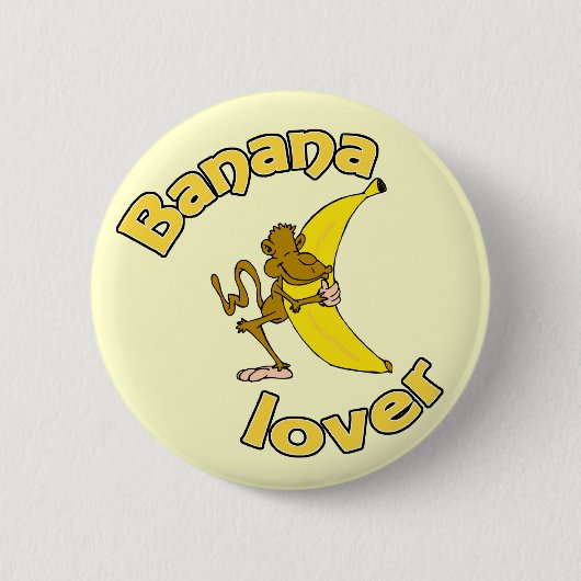 Banana Lover Button (Voorkant)